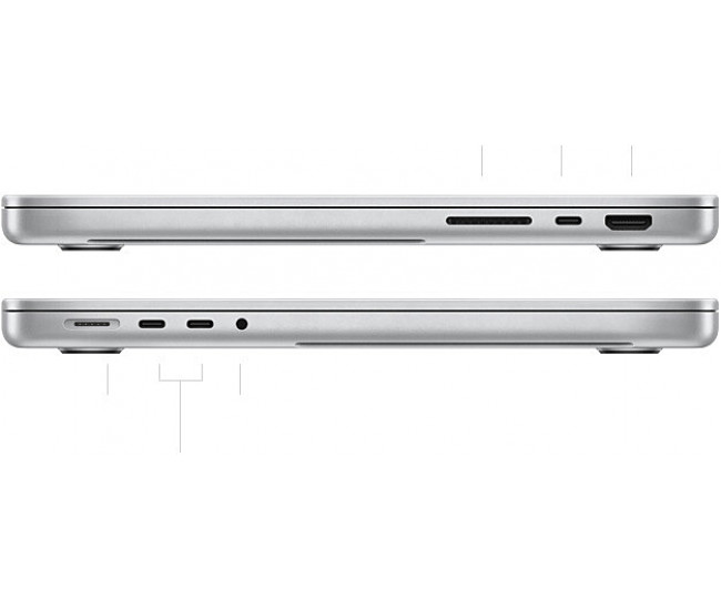 Apple MacBook Pro 14” Space Gray 2021 (MKGQ3) 